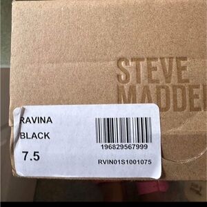 Steve Madden Ravina Black Shoes
